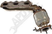APDTY 785728 Exhaust Manifold & Catalytic Converter Assembly