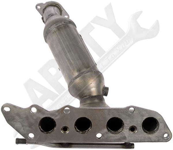 APDTY 785813 Exhaust Manifold w/ Catalytic Converter (Not Legal in NY CA ME)