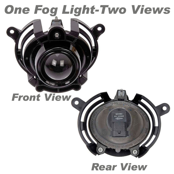 APDTY 034955 Fog Light, Replaces 25829654